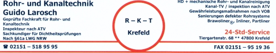 RKT Rohr- und Kanaltechnik Larosch